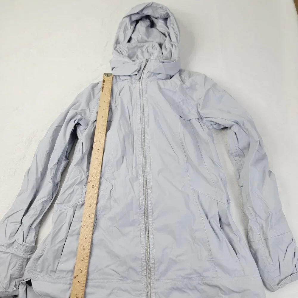 Lululemon‎ Women's Lavender Fo Drizzle Fox Tunic Rain Windbreaker Jacket Size 6